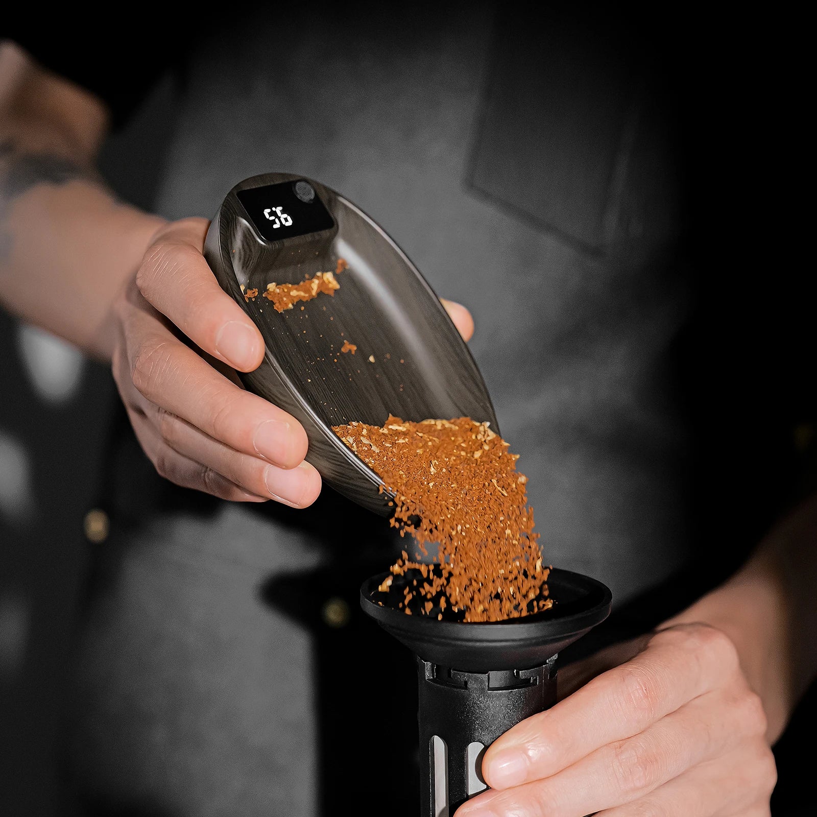 Kaffeewaage, präzises integriertes Design mit Timer für Espresso