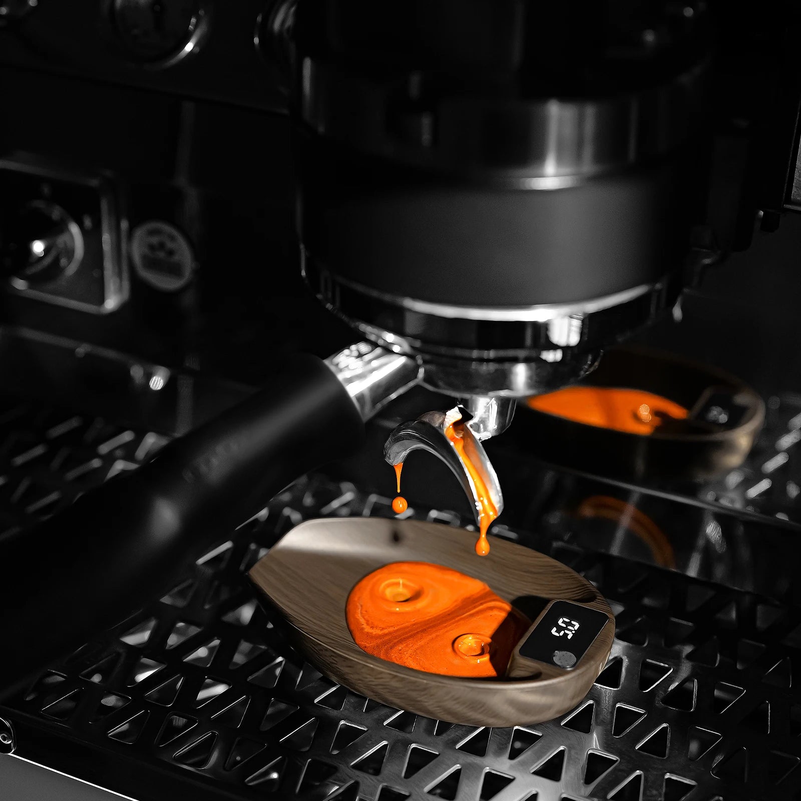 Kaffeewaage, präzises integriertes Design mit Timer für Espresso