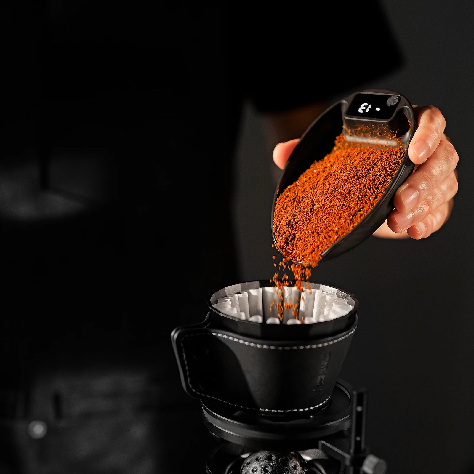 Kaffeewaage, präzises integriertes Design mit Timer für Espresso
